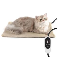 Cama Aquecida para Gatos Nicrew - Almofada com Temperatura Ajustável