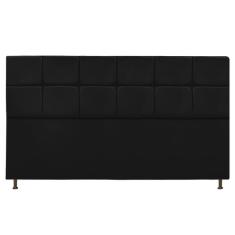 Cabeceira Estofada Damares 195 Cm King Size Com Botonê Suede