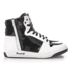 Tênis Collab Mc Daniel Hardcorefootwear 19 Preto Branco-Unissex