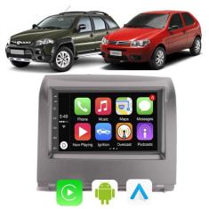 Kit Multimidia Android-Auto/Carplay Palio Fire Way 2014 2015 2016 2017