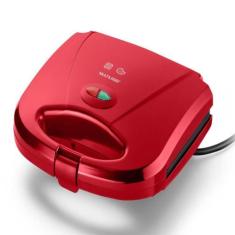 Sanduicheira E Minigrill Multilaser 750w Vermelha 220v Ce149