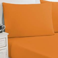 Jogo De Cama Malha Lençol 100% Algodão Gran Moratta 3 Peças Queen - La