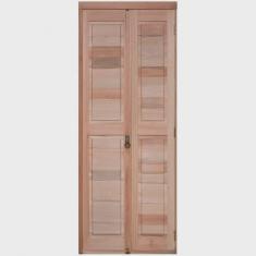 Porta de Madeira Camarão 213x94cm com Marco Batente 14cm ewk P39 Rondosul