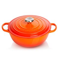 Panela Marmita Gourmet Signature 26 cm Laranja Le Creuset