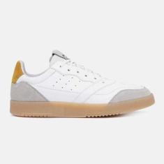 Tenis Masculino Casual Sapatenis Em Couro Legitimo Golden-Masculino