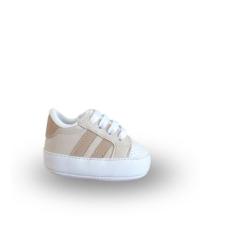 Tênis para bebê menino e menina do número 14 ao 18 - Lorensby, Bege, 1