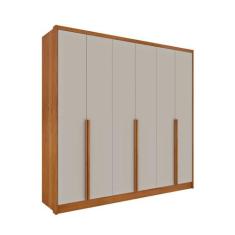 Guarda Roupa Casal 6 Portas 6 Gavetas 100% MDF Fortuna s/ Espelho s/ p