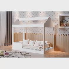 Cama Infantil Montessoriana Dakota Branco