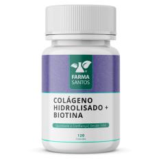 Colágeno Hidrolisado 500mg + Biotina 10mg 120 Cápsulas