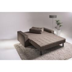 Sofa Cama Murilo Casal Sofani Marrom