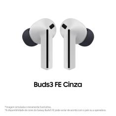 Samsung Galaxy Buds3 FE, Fone de Ouvido sem Fio, Cancelamento Ativo de Ruído, Galaxy AI Branco