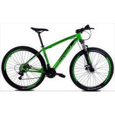 Bicicleta aro 29 RINO Everest Freio Hidráulico + Trava com Cambios Shimano 24v-Unissex