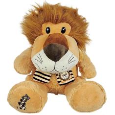 Leao de Pelucia Sentado com Cachecol 30CM 88-23069-32