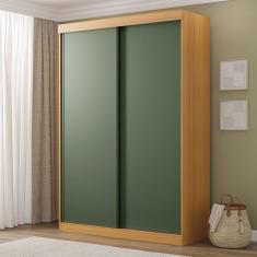 Guarda Roupa 2 Portas Samambaia Cabecasa Carvalho Verde