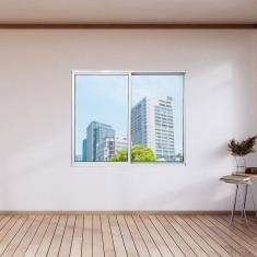 Janela De Alumínio 80x120cm 2 Folhas Fortline Branco