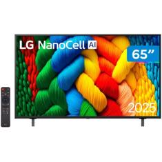 Smart TV 65" LG 4K Ultra HD NanoCell 65NANO80ASA webOS 2025, 65"