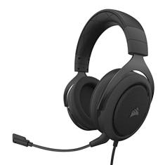 Headset Gamer Corsair HS50 Pro P2 Stereo 2.0 Para PC, Mac, Xbox One, PS4, Switch, iOS e Android - Preto CA-9011215-NA