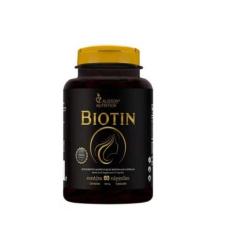 Biotina Vitamina B7 60 Cápsulas Biotin - Alisson Nutrition