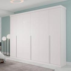 Guarda-roupa Casal 267cm 6 Portas 100% Mdf Linhares Espresso Móveis