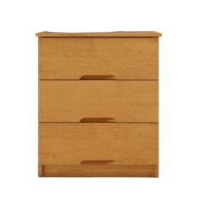 Mesa De Cabeceira 3 Gavetas Londres - Móveis Europa