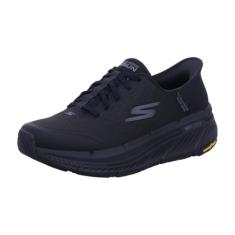 Skechers Tênis masculino Max Cushion Premier 2.0 Ascendant II sem cadarço, Preto/preto, 45