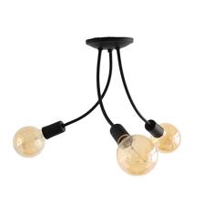 Emalustres Plafon Aranha Preto