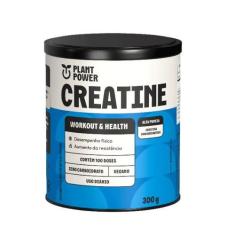 Creatina Monohidratada Vegana Plant Power 300g - Performance e Energia