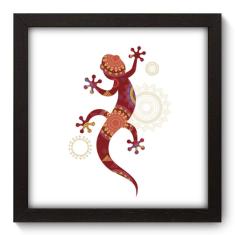 Quadro Decorativo - Lagarto - 22cm x 22cm - 020qnsap