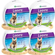 Kit 4 Unidades Coleira Leevre 25,50g Com 48cm