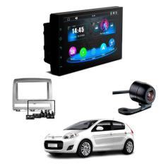 Central Multimídia CarPlay Android Auto Faaftech 7" + Câmera Ré Borbol
