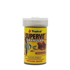 SUPERVIT GRANULAT - ração com múltiplos ingredientes, alimento básico granulado com beta-glucano - Pote 55g