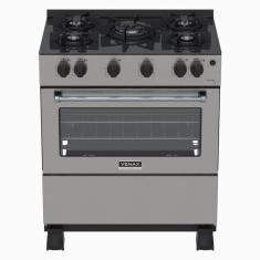 Fogao 5 Bocas Venax Gaudi Line Inox Gas Glp