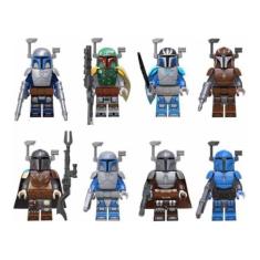 Bonecos Boba Fett The Mandalorian Blocos De Montar Star Wars