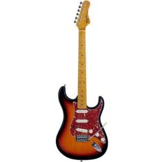 Guitarra Elétrica Tagima TG-530 Woodstock Strato C/ Alavanca, Sunburst