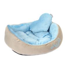 Cama In Love para Cachorro e Gato Pet - Bichinho Chic, Azul, P