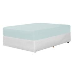 Lençol de cama King Avulso 400 Fios Com Elástico 100% algodao com elas