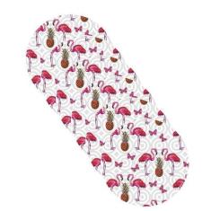 Sousplat Flamingo e Borboleta - NSW, Sem base, 6 Peças