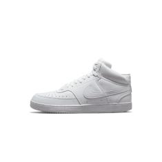 Nike Tênis masculino Court Vision Mid Next Nature, Branco/Branco., 38