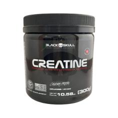 Creatine Monohidratada - 300G Sem Sabor - Black Skull
