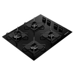 Cooktop Brastemp 4 Bocas BDD61BE, Preto, Bivolt