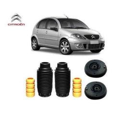 Par Kit Batente Coxim Amortecedor Dianteiro Citroen C3 2008