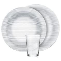 Aparelho de Jantar Duralex Diamante – 12 Peças