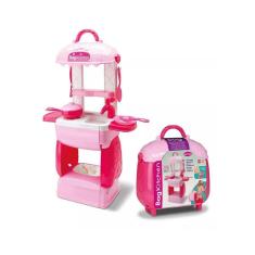 Kit Cozinha De Brinquedo Completa Infantil Maletinha