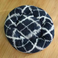 KAIJIE Cama de cachorro para cães extra – Cama lavável para animais de estimação, antiderrapante, redonda e fofa, para cães com diâmetro de 90 cm