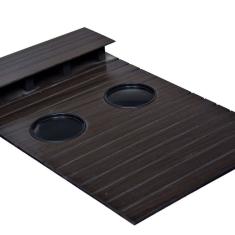 Esteirinha Bandeja Porta Controle Braço Sofá Imbuia