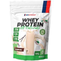 Whey Protein Concentrado All Natural 900g NewNutrition, Baunilha, 900g