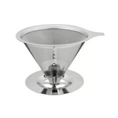 Filtro Coador De Café Em Aço Inox- Ecológico - Ke Home