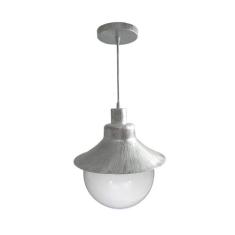 Pendente Colonial São Paulo Antigo 728 em Aço com Globo de Vidro Leito