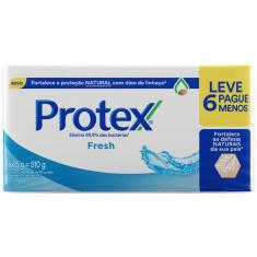 Sabonete em Barra Antibacteriano Protex Fresh 6 Unidades de 85g cada