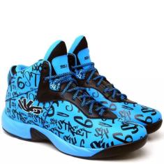 Tênis Basquete Masculino Com Amortecedor Confortável Ideal Para Práticas Esportivas-Masculino